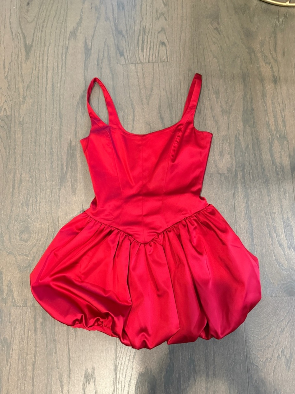 Amanda Uprichard Red Mini Dress